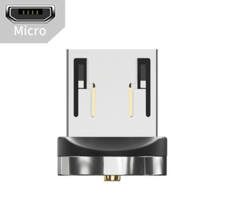 540° Rotating Magnetic USB-C Charging Cable | Fast Charge Magnetic Connector for Micro USB & Type-C