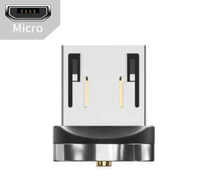 540° Rotating Magnetic USB-C Charging Cable | Fast Charge Magnetic Connector for Micro USB & Type-C
