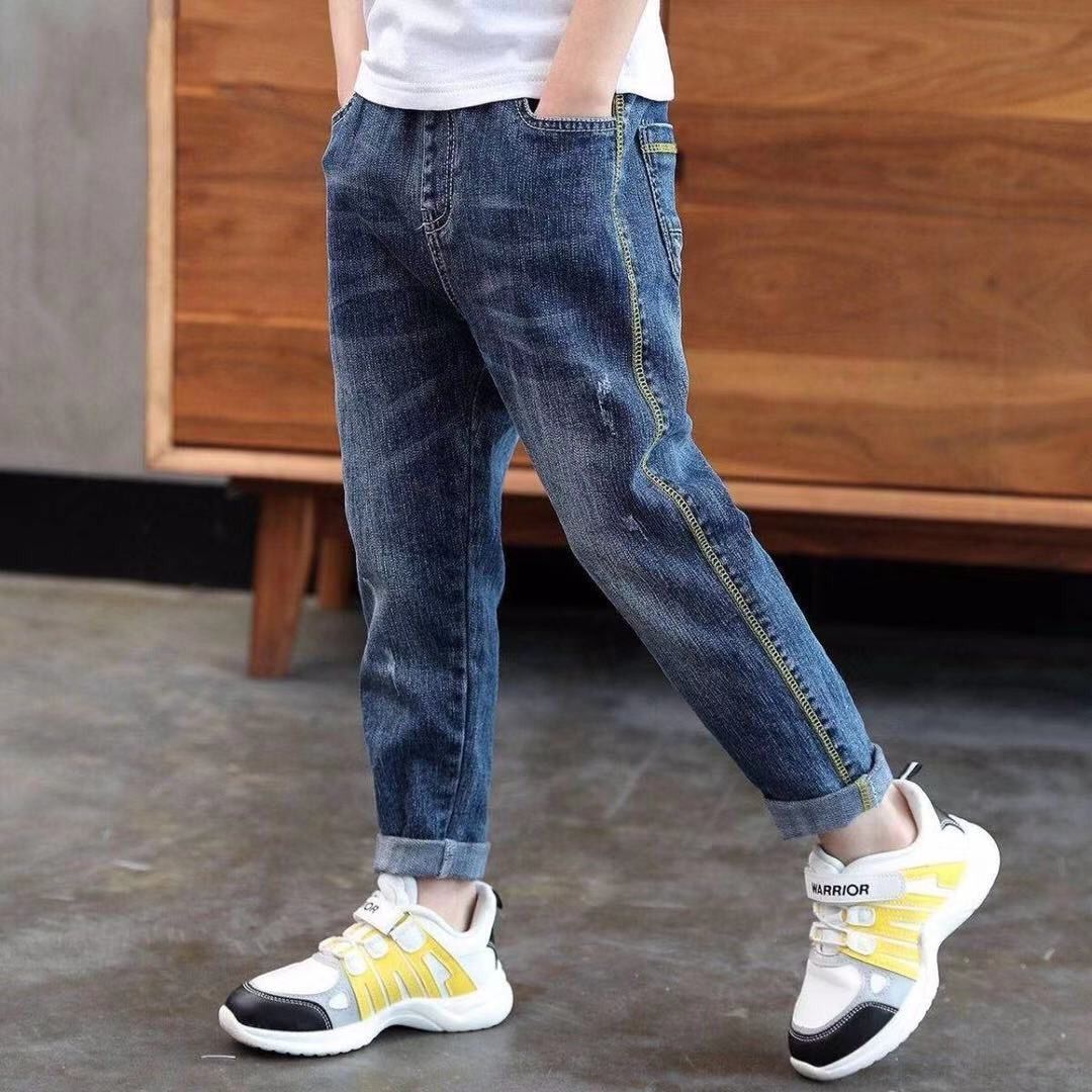 Boys Denim Trousers Childrens Clothing Rugged Reliability