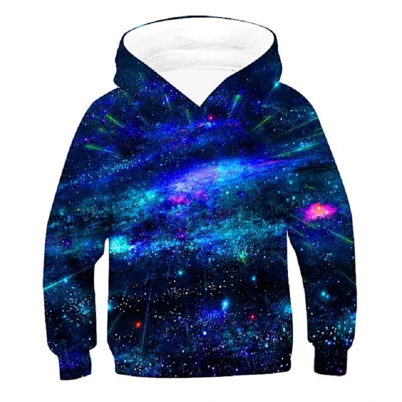 Visionary 3D Digital Print Concept Hoodie