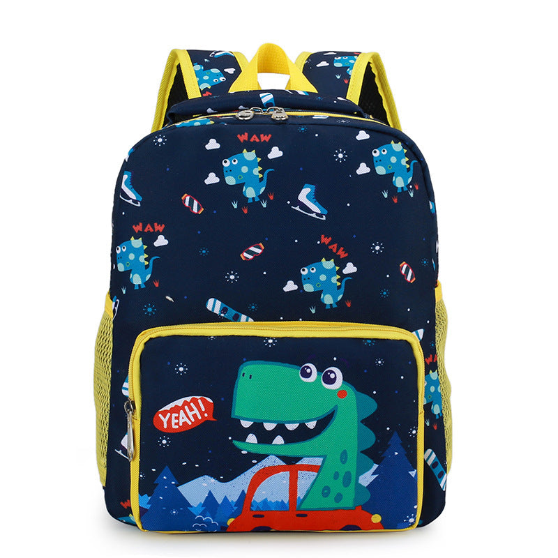 The Jurassic Dino: Cute Dinosaur Kindergarten Baby Backpack