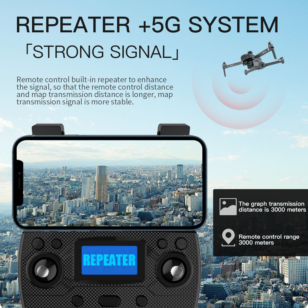 SG908 MAX KunPro: GPS 4K Image Transmission Aerial Photography UAV Quadcopter
