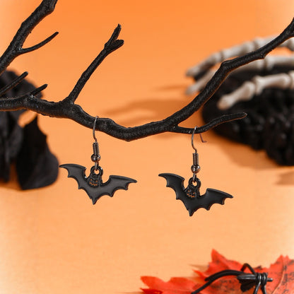 Exaggerated Dark Halloween Jewelry Earrings