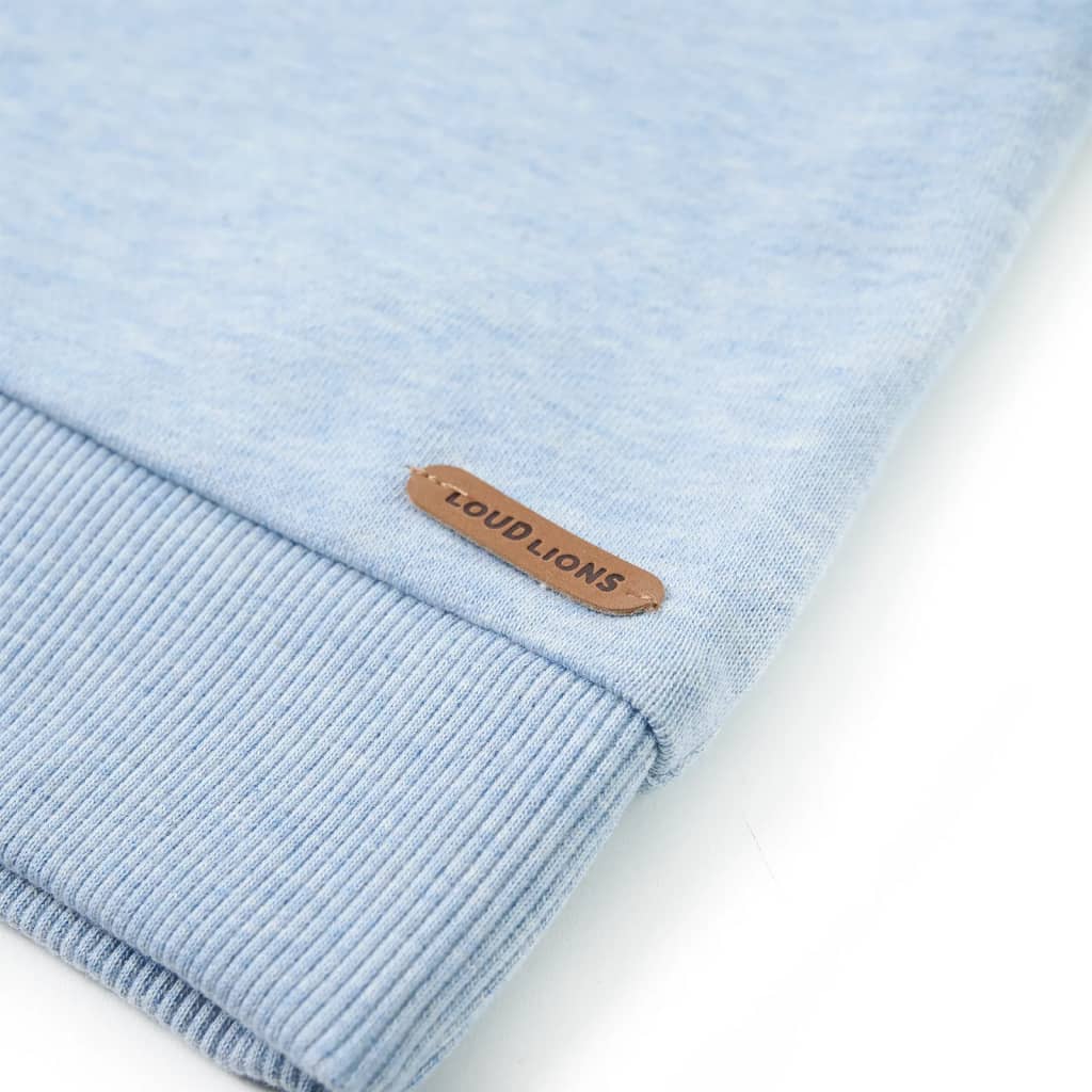 The Sky Melange: Premium Light Blue Sweatshirt Collection