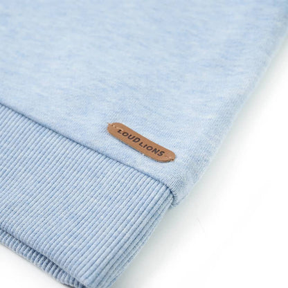 The Sky Melange: Premium Light Blue Sweatshirt Collection