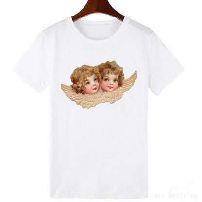 Adam and Eve crewneck T-shirt