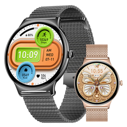 V89 Ultra-thin Smart Watch Bluetooth Calling Full HD Screen