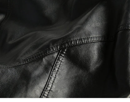 European American Street Trend Handsome Loose Leather Clothes Urban Maverick