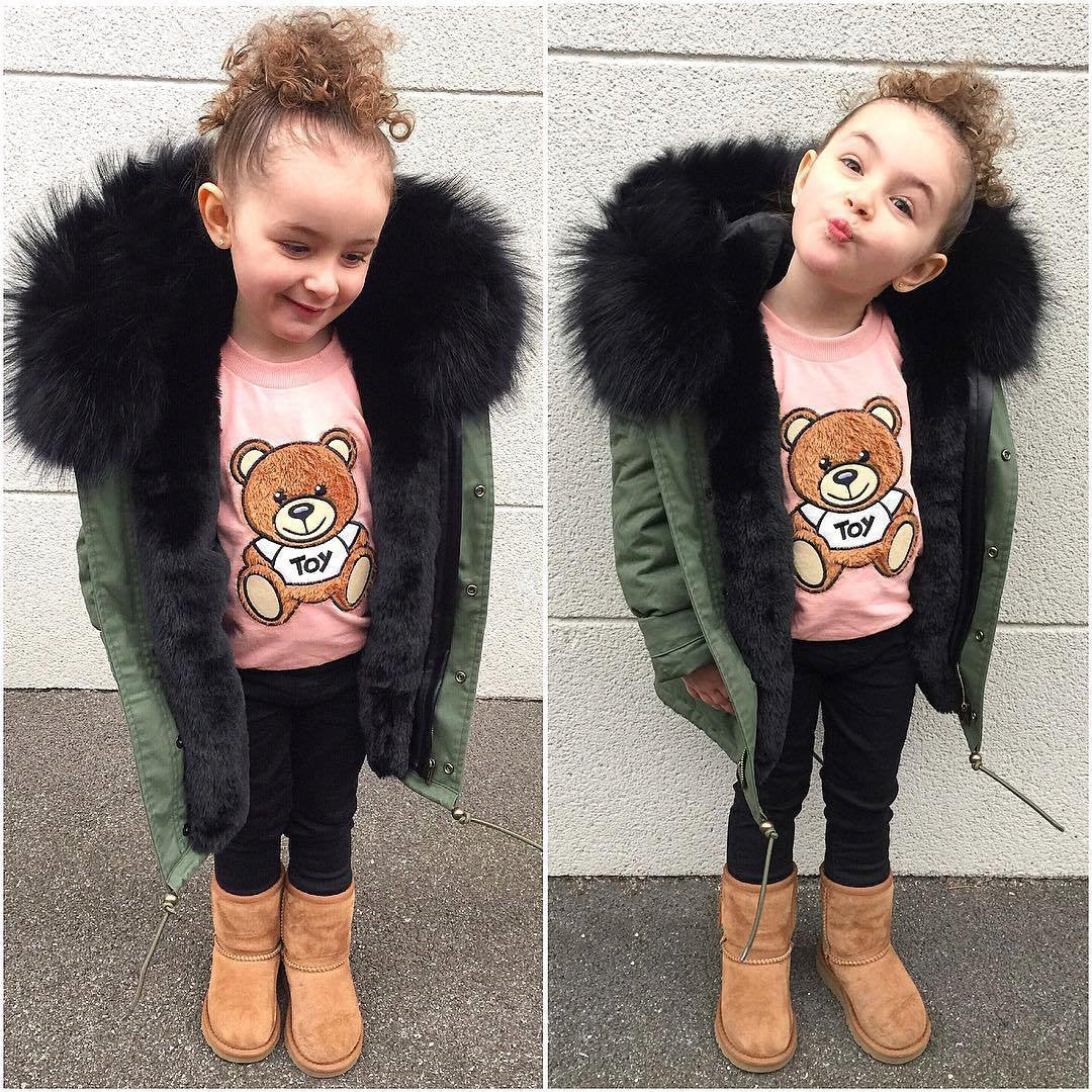 The Artisan Faux: Children’s Premium Faux Fur Winter Coat