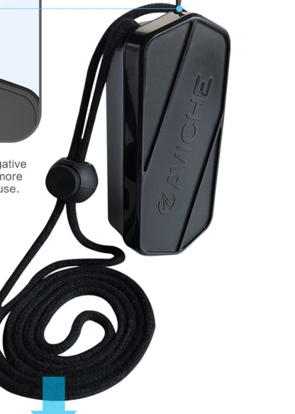 Air purifier necklace