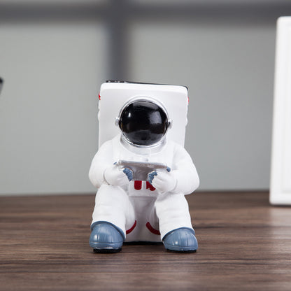 Astronaut Phone Stand | Cute Spaceman Desktop Holder & Creative Desk Decoration Gift