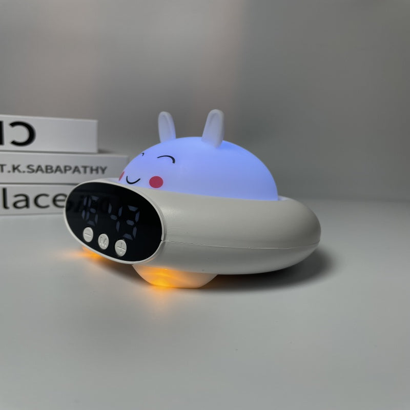 Fashion Design Color Night Light Bluetooth Alarm Clock Wake Up Light