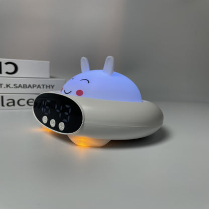 Fashion Design Color Night Light Bluetooth Alarm Clock Wake Up Light