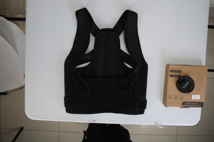 TriSize Corrector: 3-Size Adjustable Invisible Back Brace Posture Trainer for Men & Women