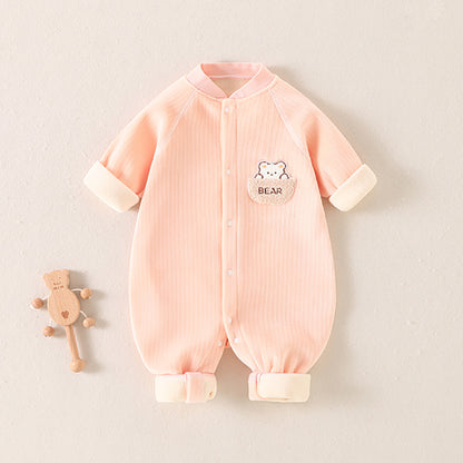 The First Winter: Autumn & Winter Newborn Jumpsuit