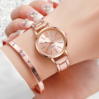 Women's Minimalist Casual Versatile Watch Bracelet Set