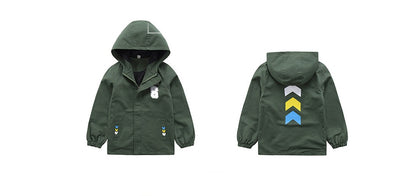 The Urban Windbreaker: Plus-Velvet Korean-Style Windbreaker