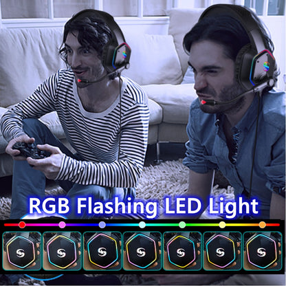VortexGX: Gaming Headset with 3D Sound & Noise Canceling