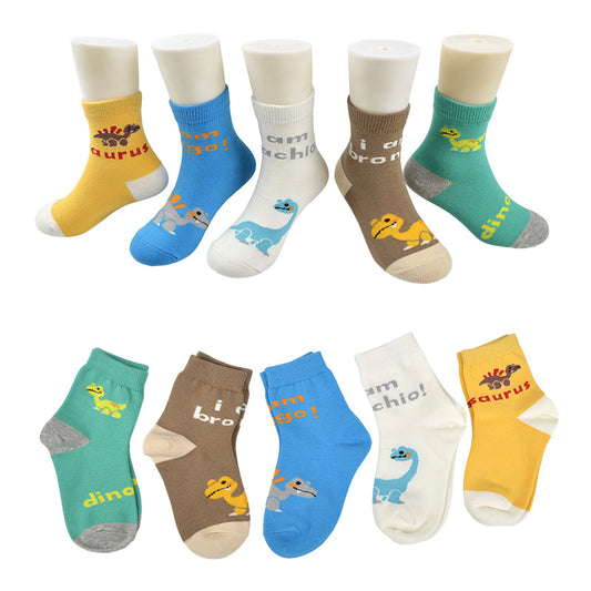 Children's Socks Pure Cotton Autumn And Winter Boys And Girls
