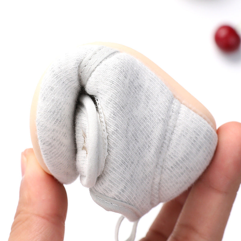 Shu cotton embroidered baby shoes