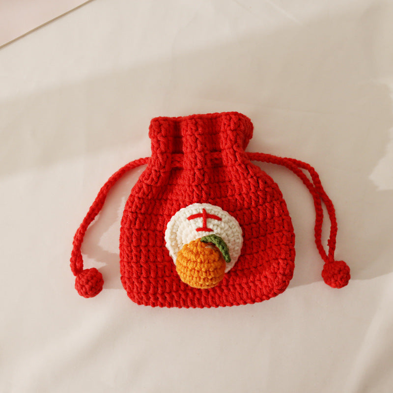 Good Luck Charm: Hand-Woven Symbolic Coin Purse