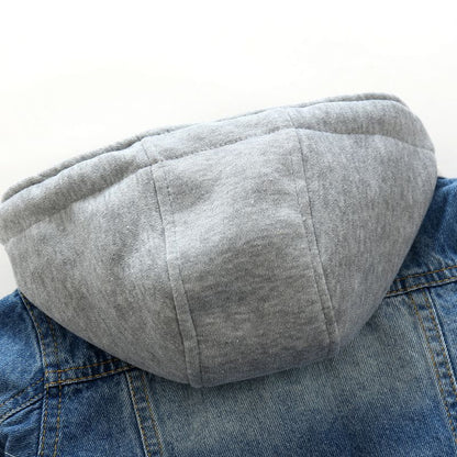 The Washed Indigo: Boys’ Signature Washed Soft Denim Jacket