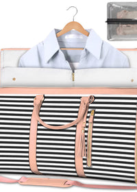 Model B In Black Stripes