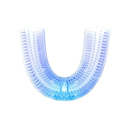 U-Shaped Electric Toothbrush | 360° Automatic Whitening Toothbrush with Blue Light & USB Charging