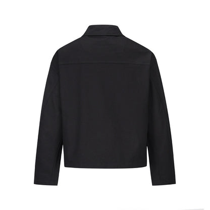 Men's Fashion Short Zip Jacket