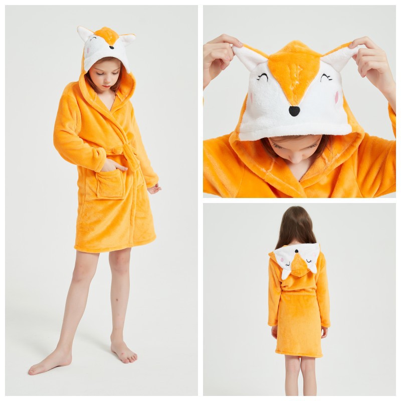 The Tenma Robe: Flannel Children’s Home Nightgown