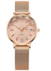 Rose Gold Face Mesh Belt