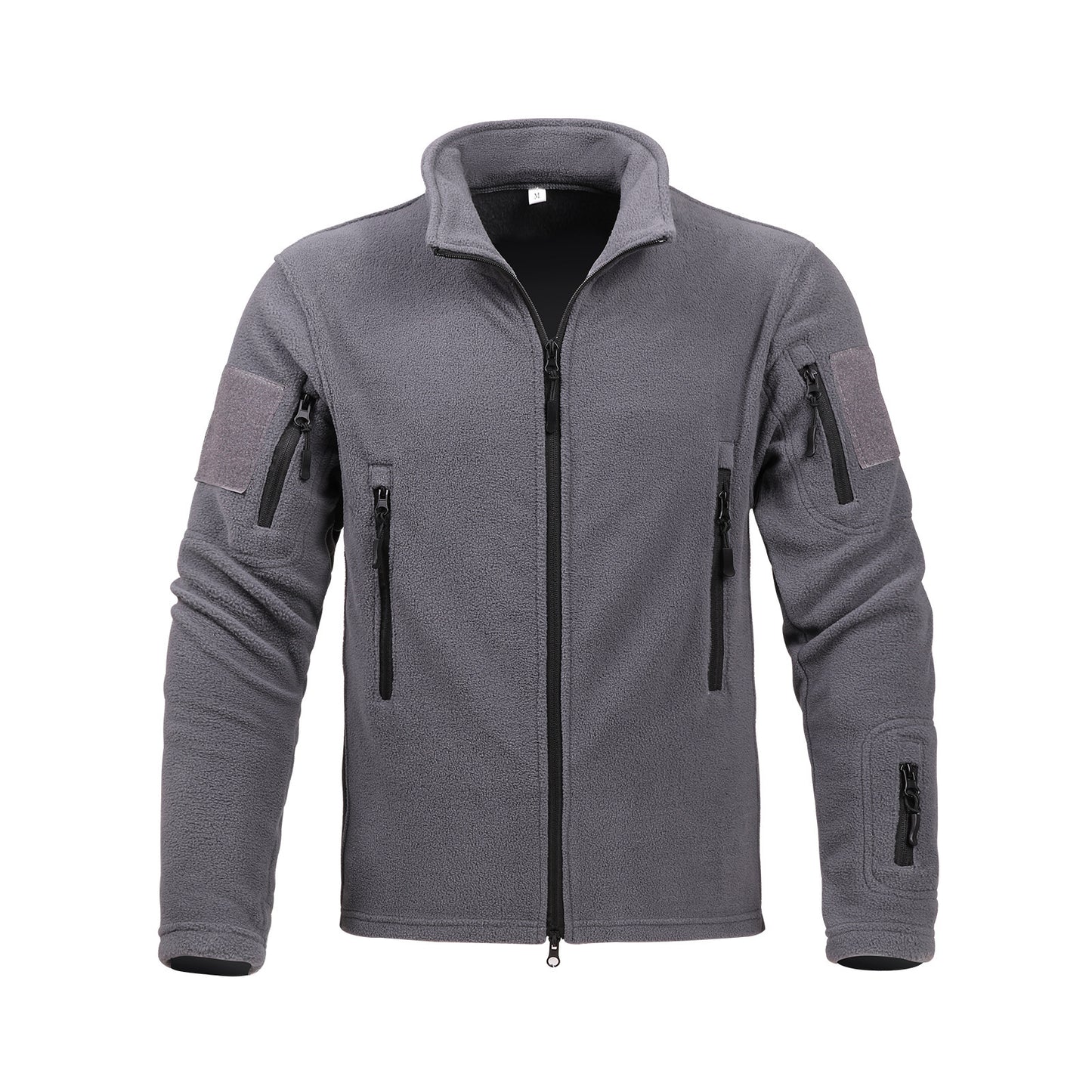 Mens Fleece Jacket Thickened Warm Coat Insulated Reliability