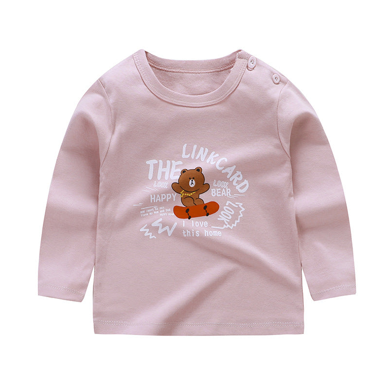 The Cartoon Motif: Children’s Signature Cartoon Graphic T-Shirt