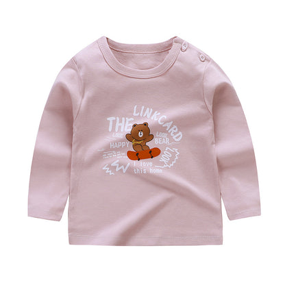 The Cartoon Motif: Children’s Signature Cartoon Graphic T-Shirt
