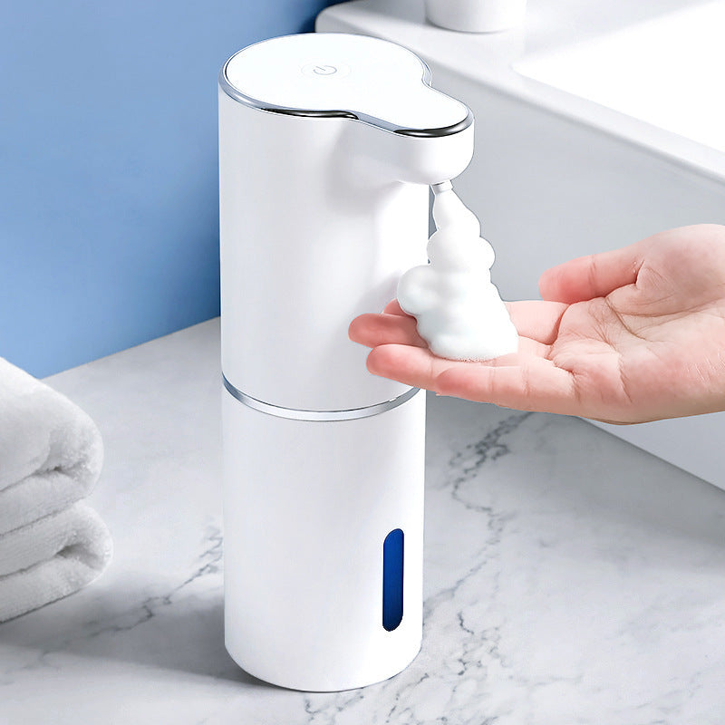 Smart Foaming Soap Dispenser with Integrated Phone Cleaning Hub