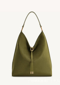 Olive Green Suede