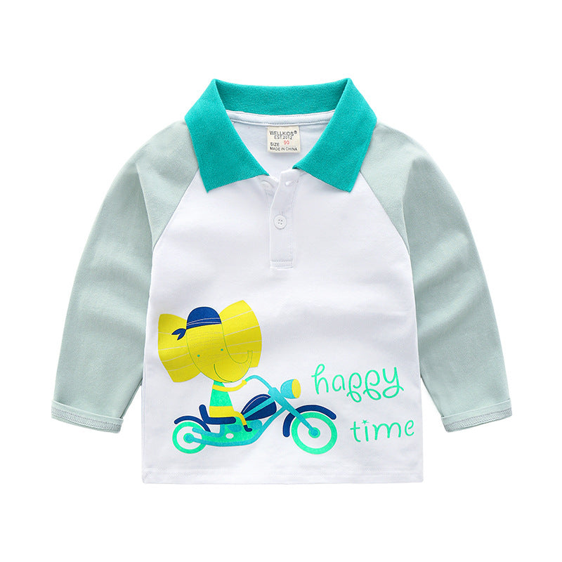 The Polo Autumn: Boys’ Long-Sleeve Autumn POLO Performance Shirt