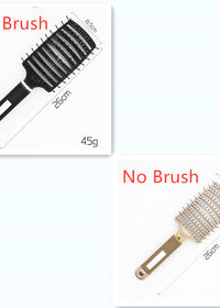 No brush