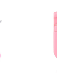 Pink eyelash curler set