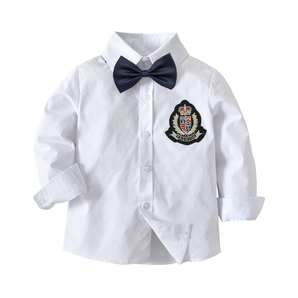 The Foundation Layer: Baby Boy Long-Sleeve Bottoming Shirt
