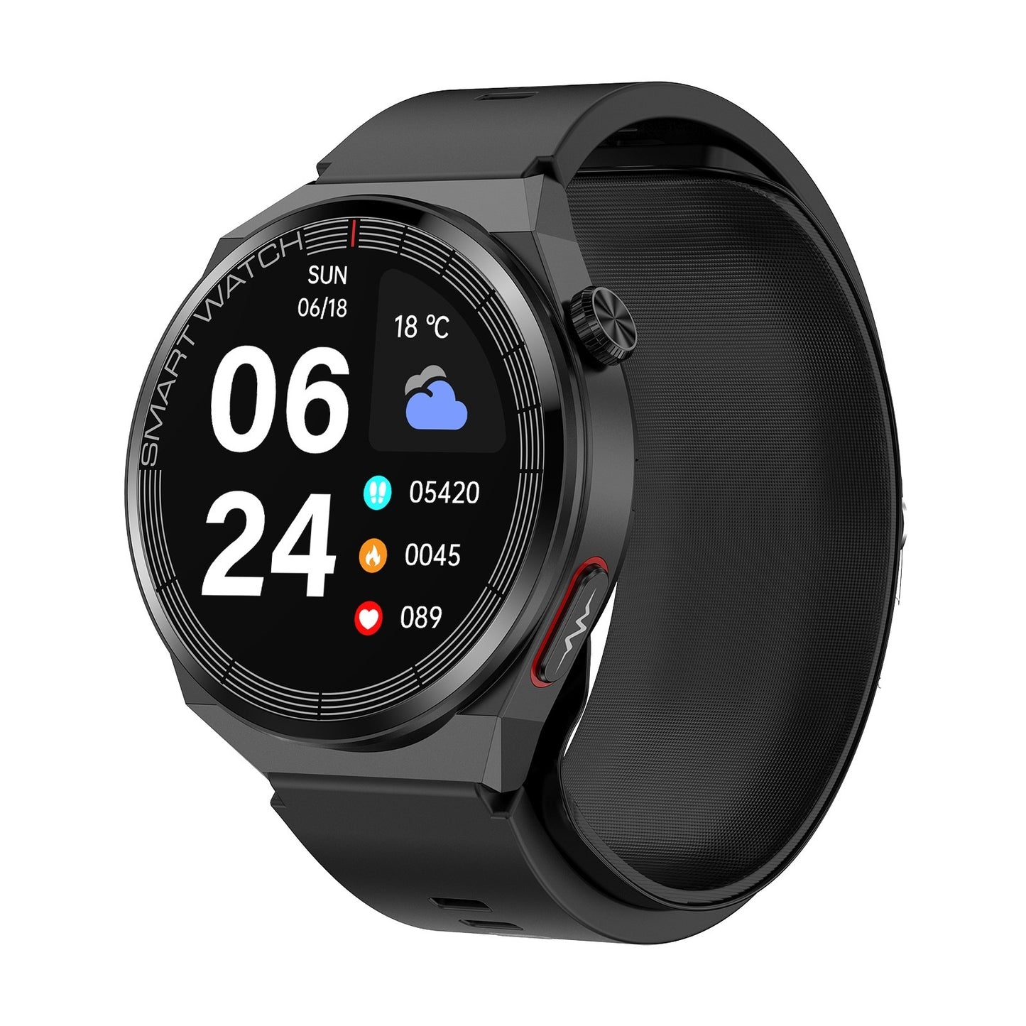 Vocal Vitals: Blood Pressure Voice Broadcast Sports Watch