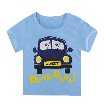 The Signature Short: Classic Boys’ Short-Sleeve Performance T-Shirt