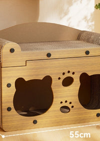 Bear Double Door Double Layer