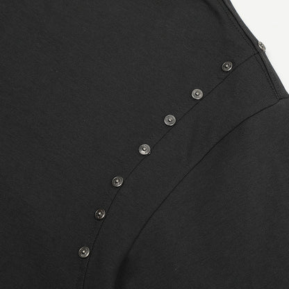 Metal Decorative Rivets T-shirt For Men