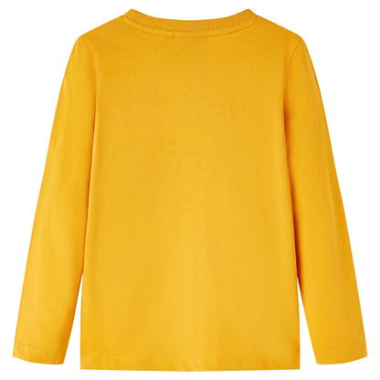 The Ochre Essence: Earth-Toned Long Sleeve Cotton Shirt