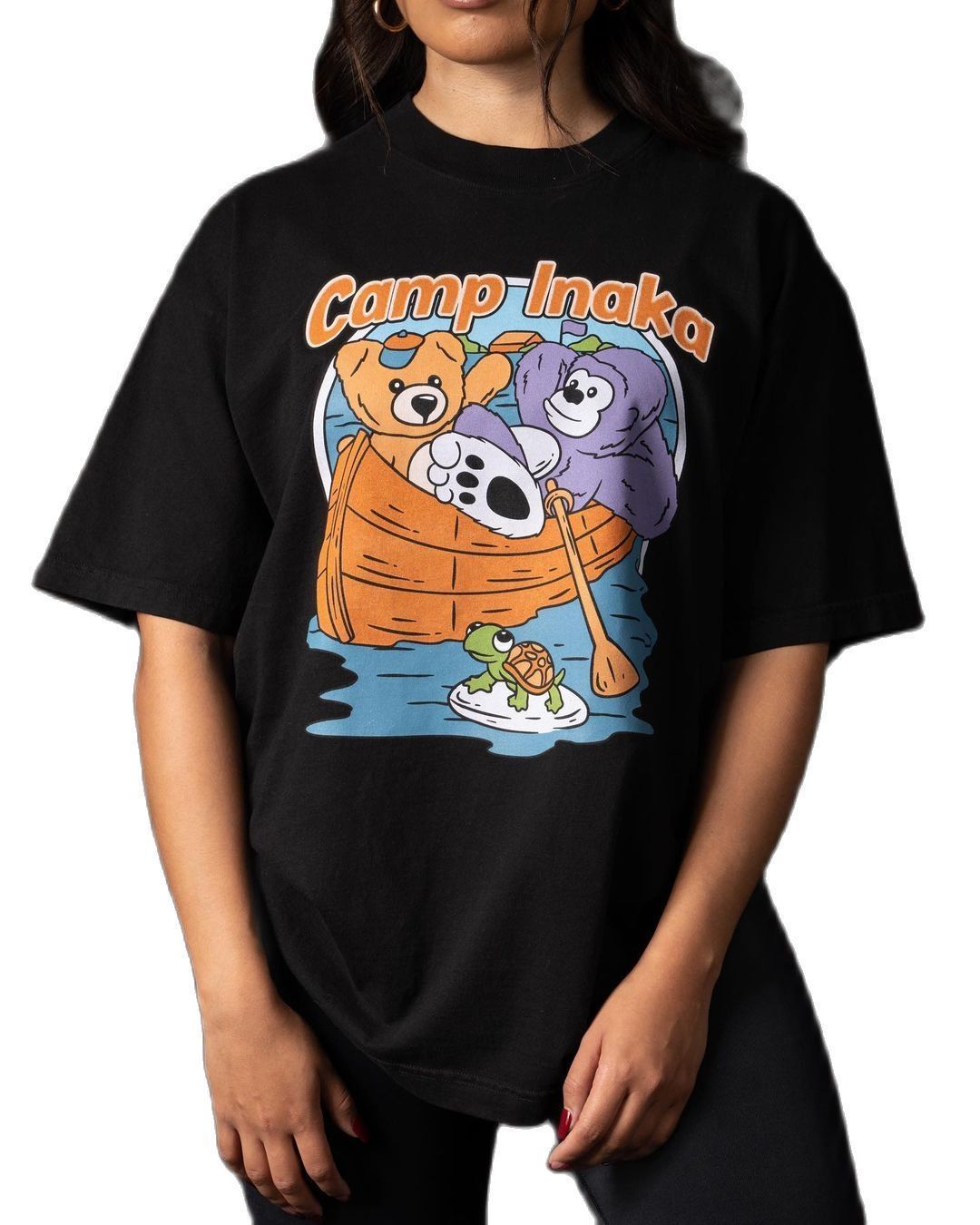 Fashionable Cotton Loose Crewneck Top