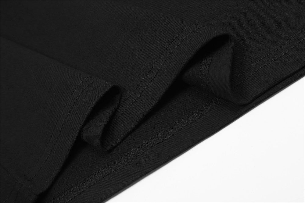 Fashion Letter Print Short-sleeve T-shirt Men