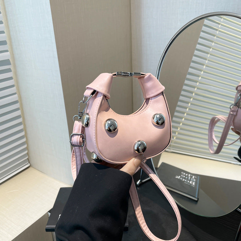 Mini Portable Dumpling Niche Casual Trend All-match Women Messenger Bag