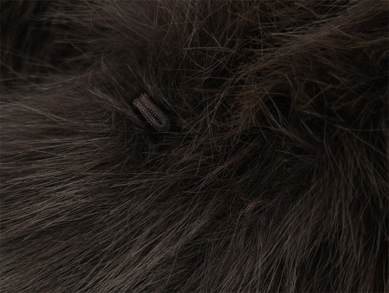 European And American Style Fashion Artificial Fur Effect Vest