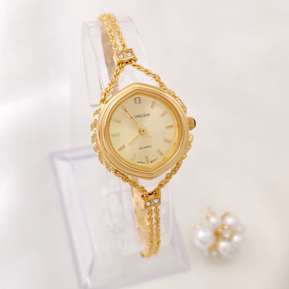 Womens Midancient Oval Colorful Treasure Rainbow Light Luxury Watch